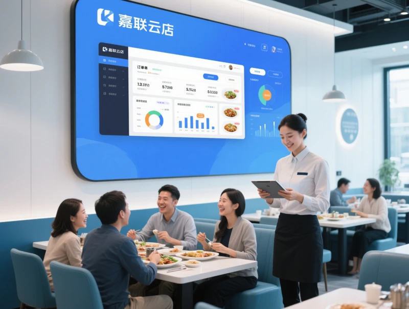餐饮店选择嘉联云店的六大核心优势 